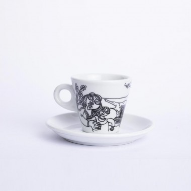 Coffee Cup with Saucer Aci Castello Coffee Cup with Saucer Aci Castello